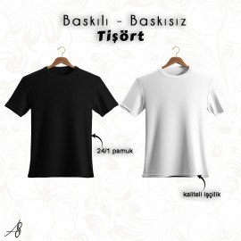 Logo Baskılı - Baskısız Kaliteli Tişörtler 