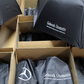 Mercedes, Logo Baskılı Şemsiye